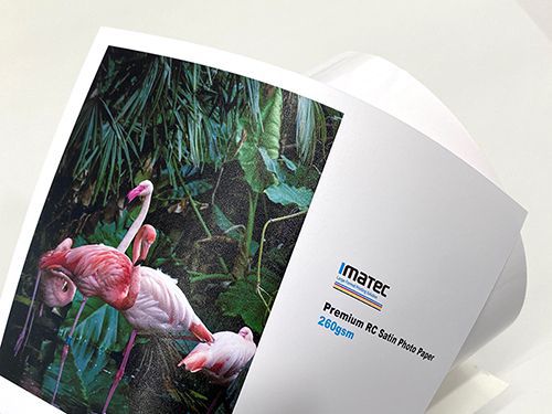 RC Dry Minilab Satin Photo Paper